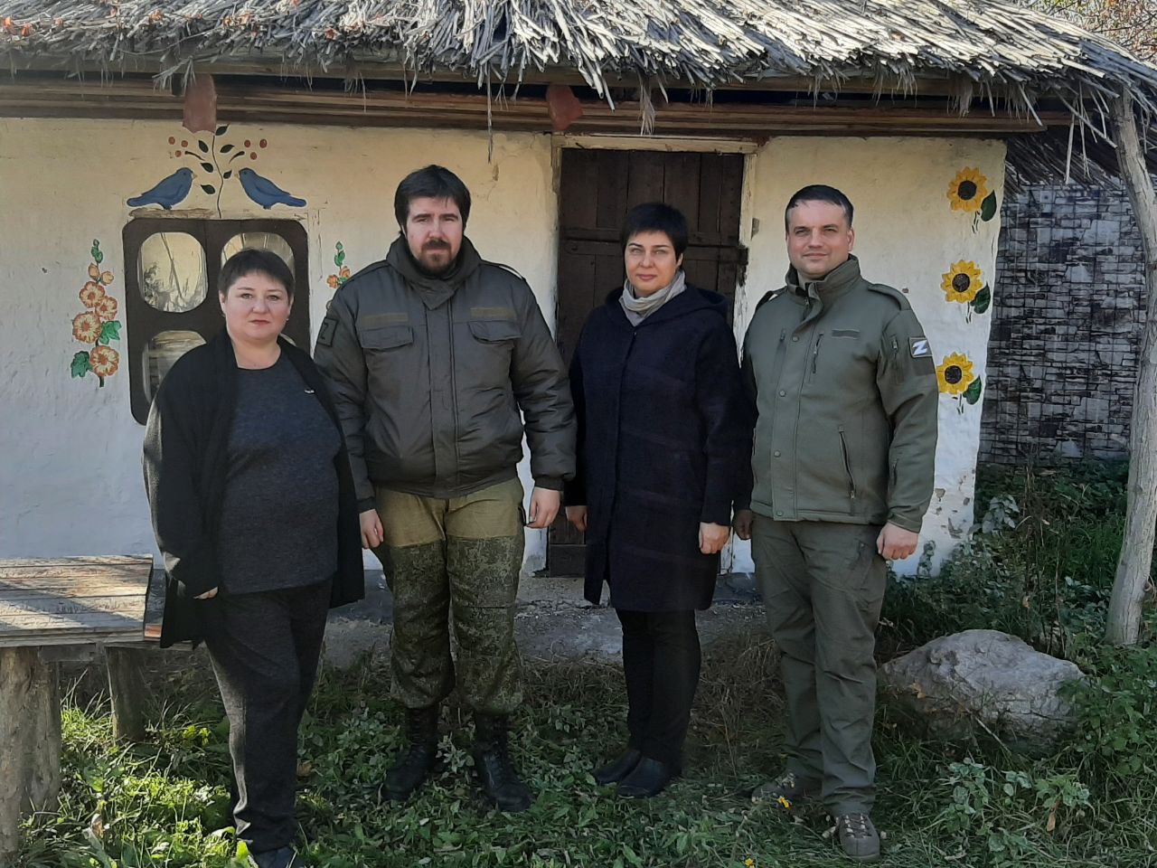 Володарский краеведческий музей посетили депутаты Народного Совета Донецкой Народной Республики Онопко Олег и Руденко Мирослав